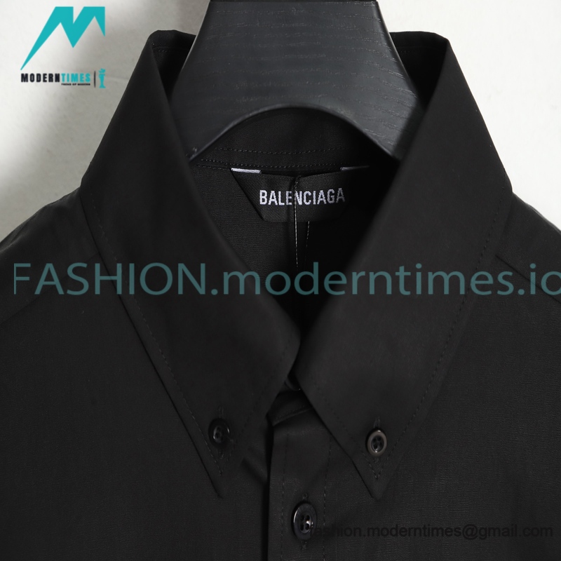 Balenciaga - 23SS Print Tape Short Sleeve Shirt